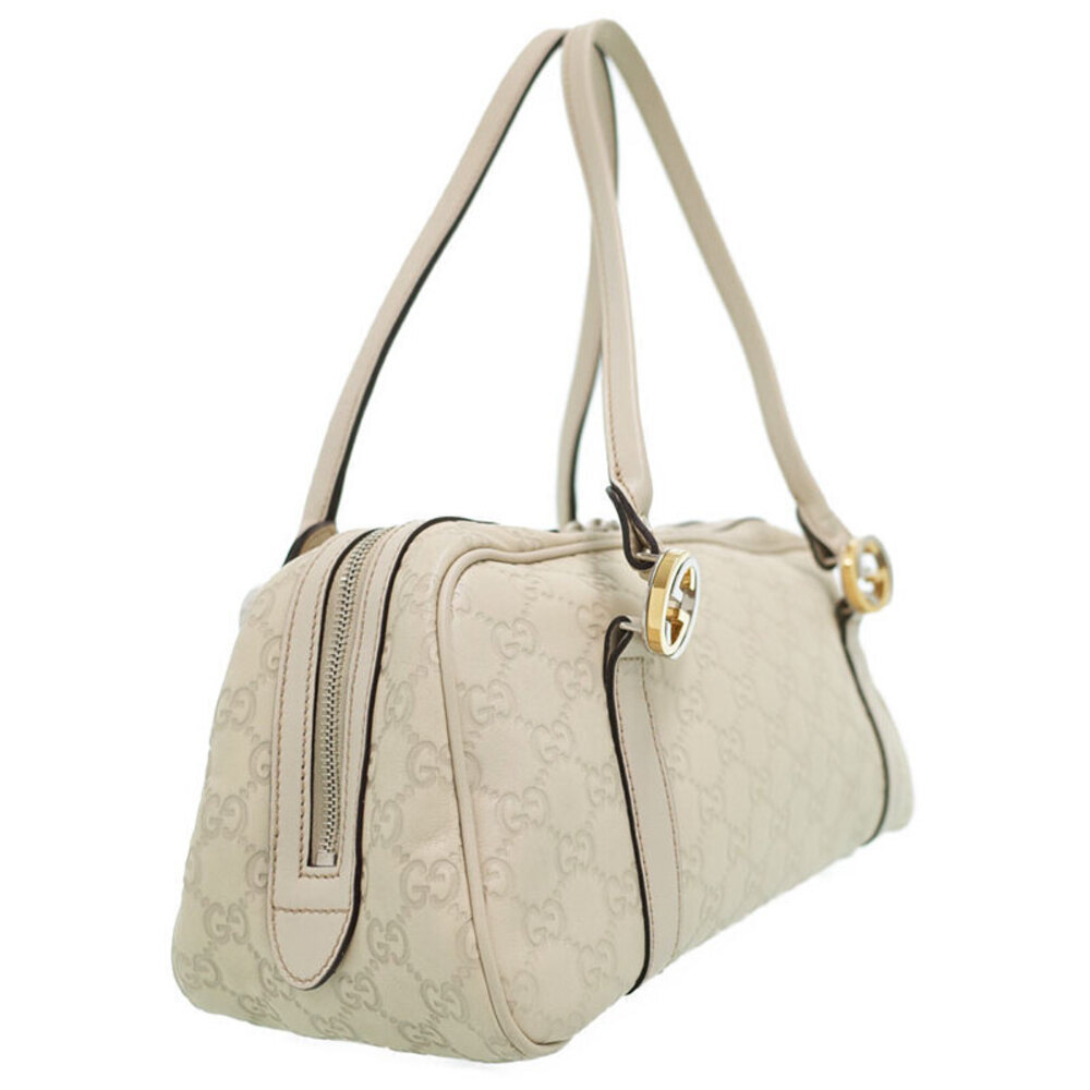 Gucci GG Shoulder Boston Brown Twins Bag